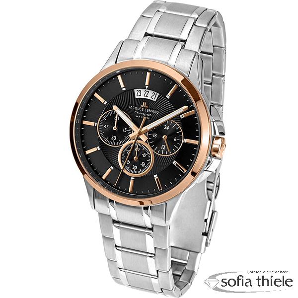 Herrenuhr Metallband Quarz 1-1542J