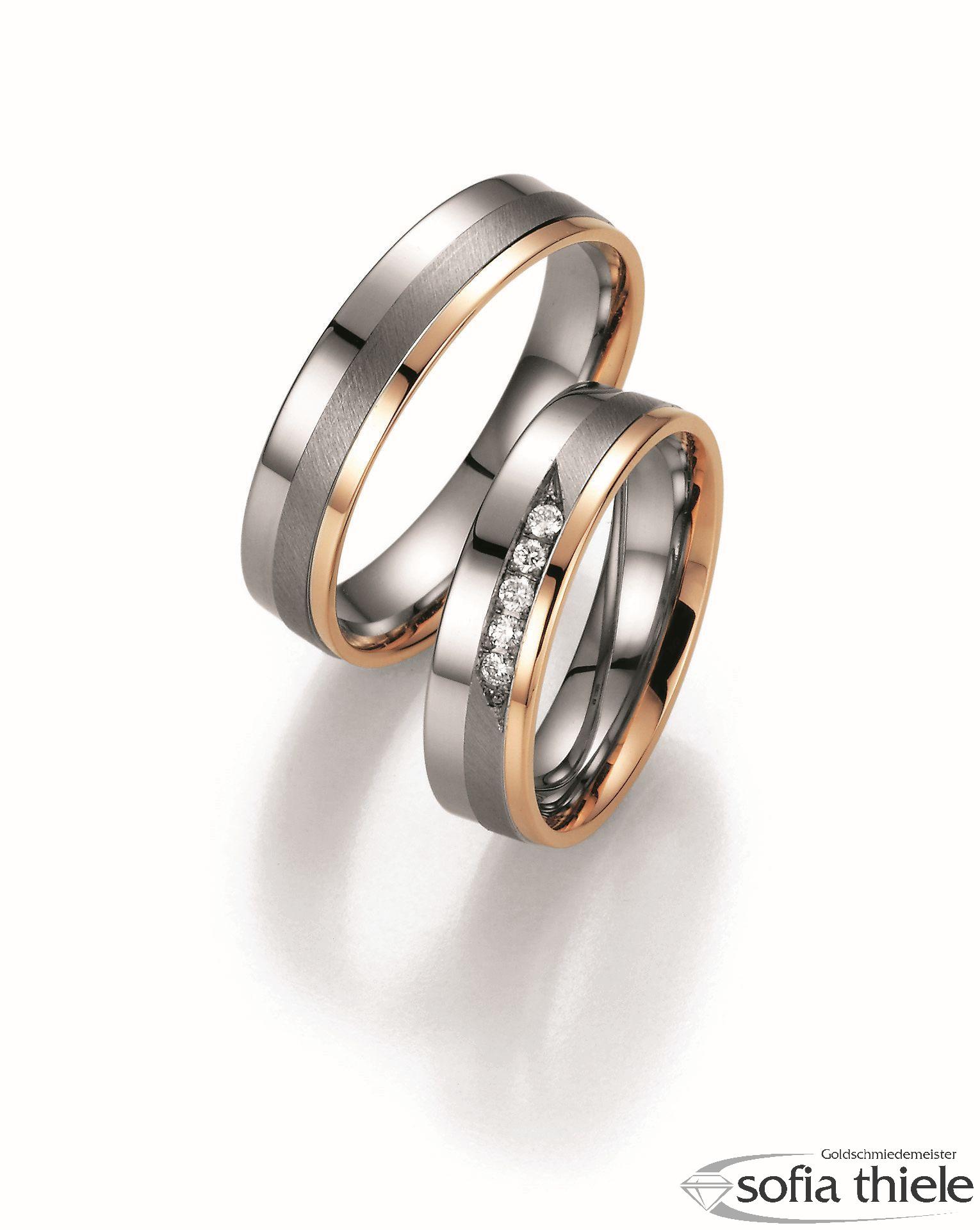 Trauring Palladium Paar 88413 Trauring Palladium Paar 88413