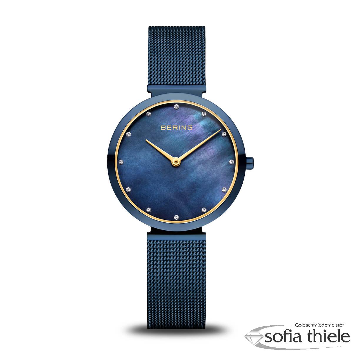 Damenuhr Metallband Quarz 18132-399