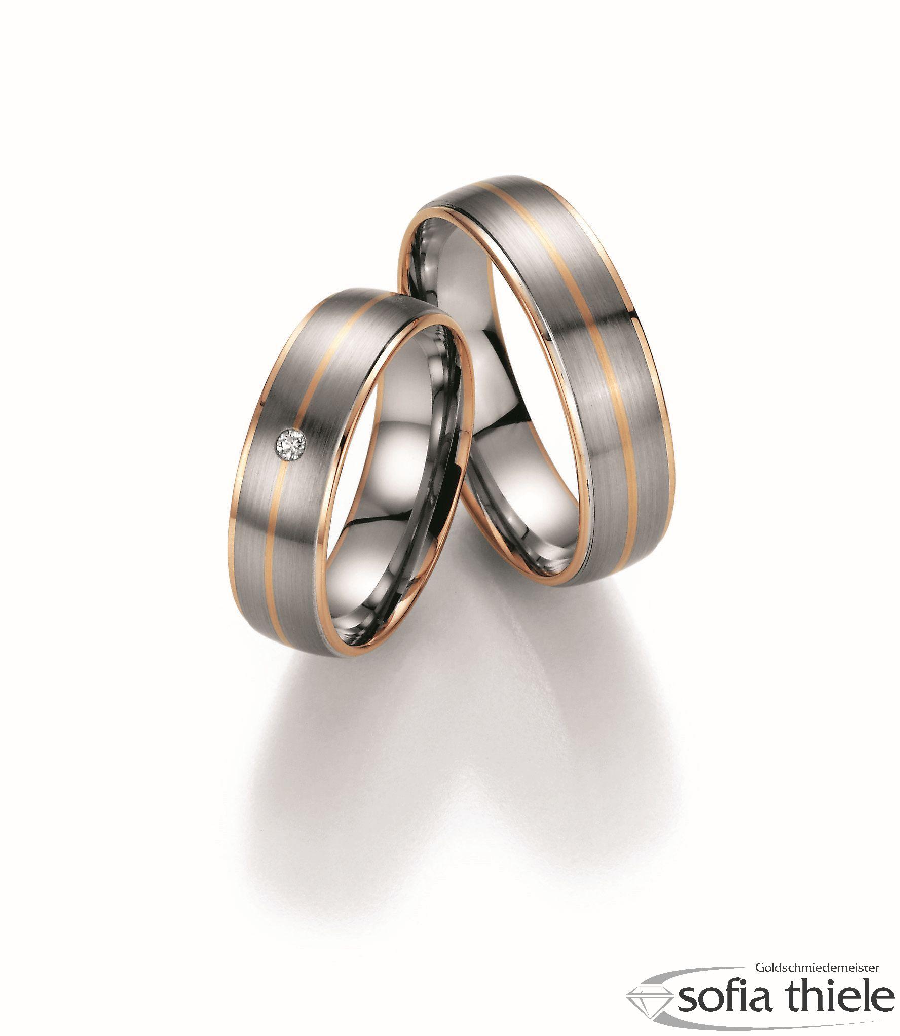 Trauring Palladium Paar 88414 Trauring Palladium Paar 88414