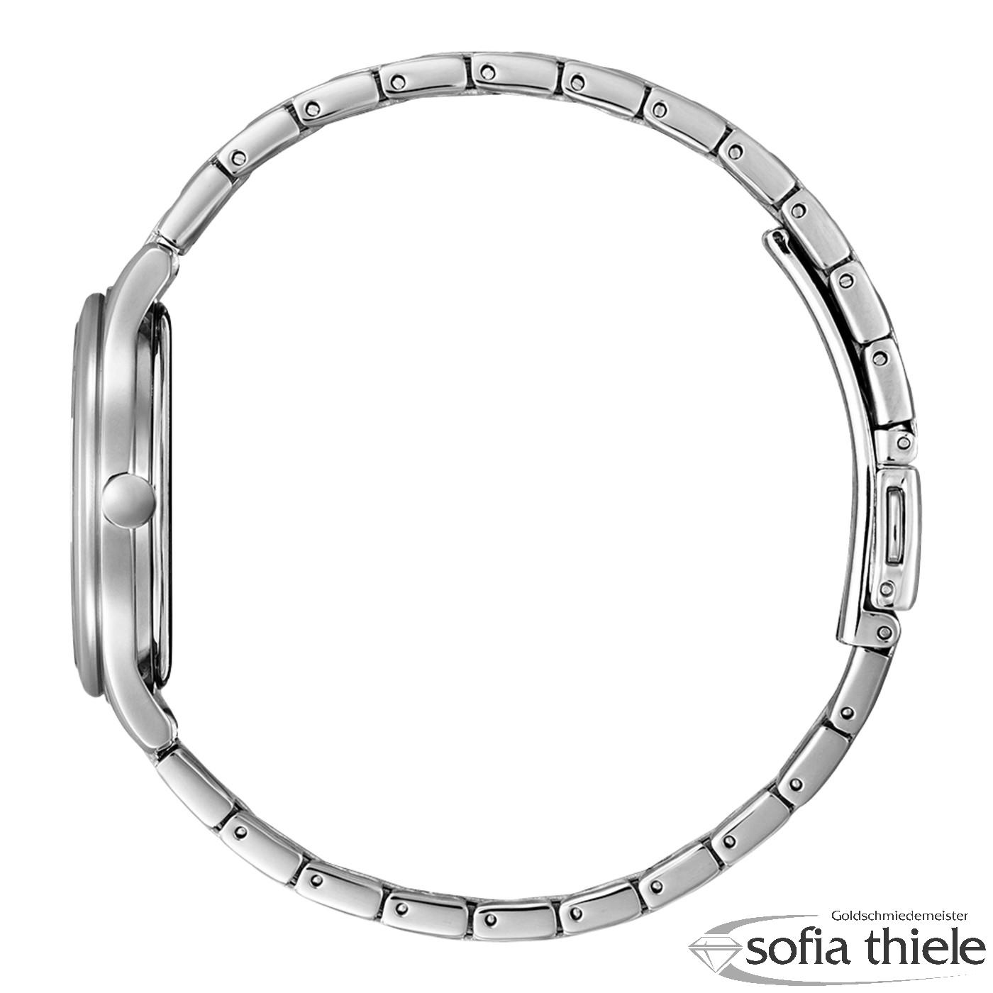 Damenuhr Metallband Quarz EM0500-73L