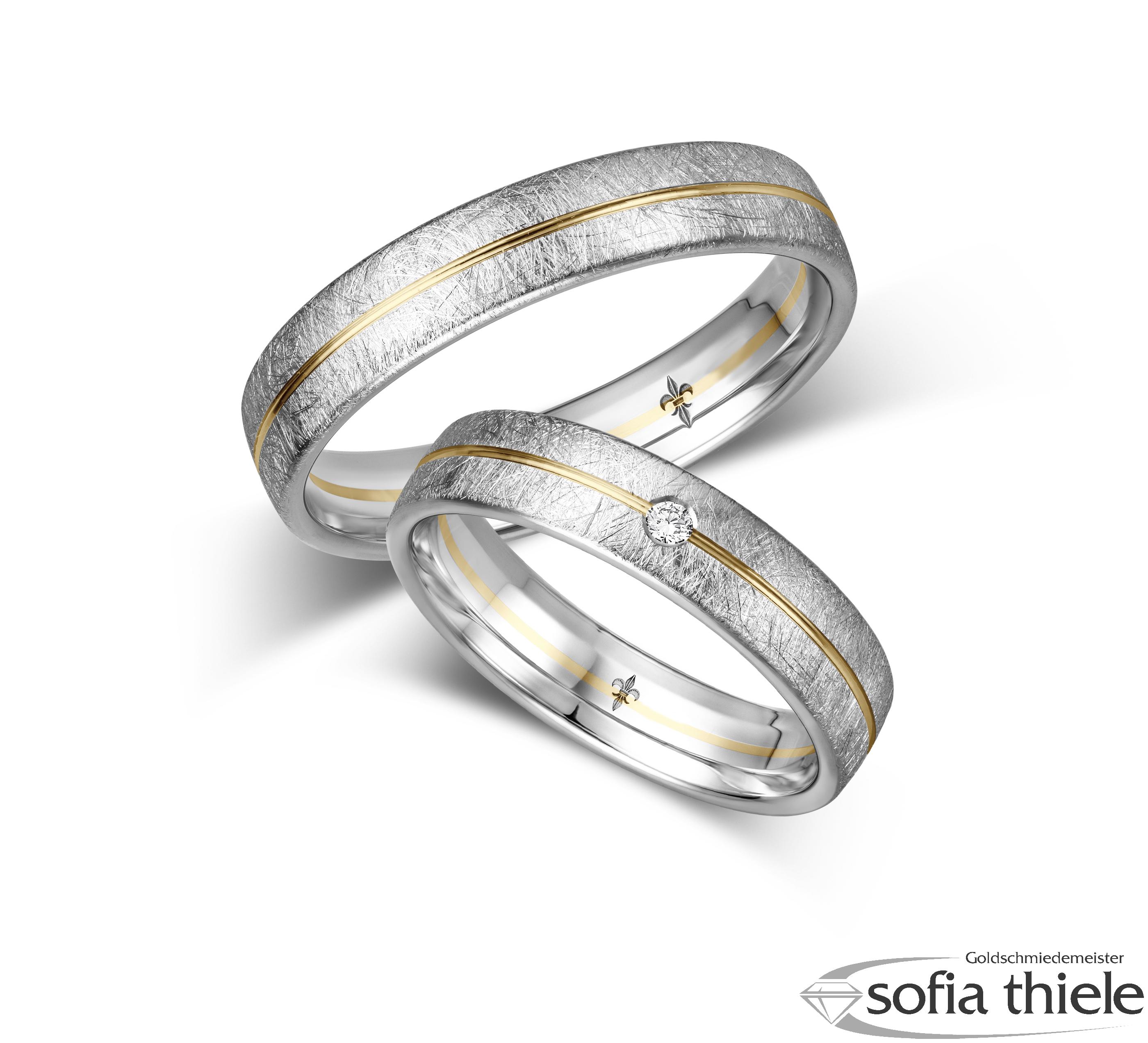 Trauringe Gold Paar TR-00060 Trauringe Gold Paar TR-00060