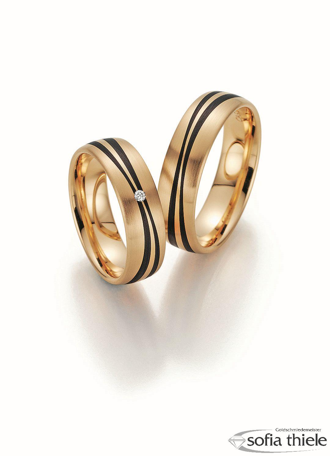 Trauringe Gold Paar F-01080-060