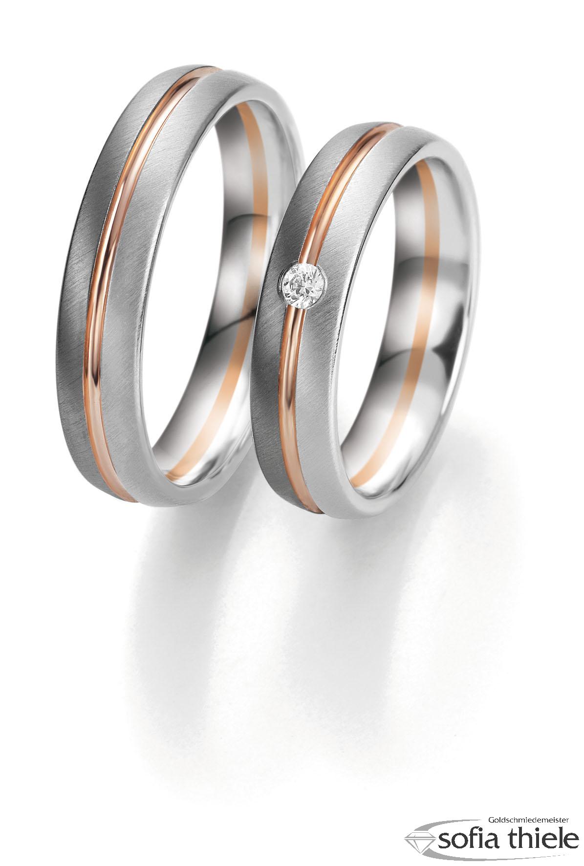 Trauringe Gold Paar B-48-06331-32 Trauringe Gold Paar B-48-06331-32