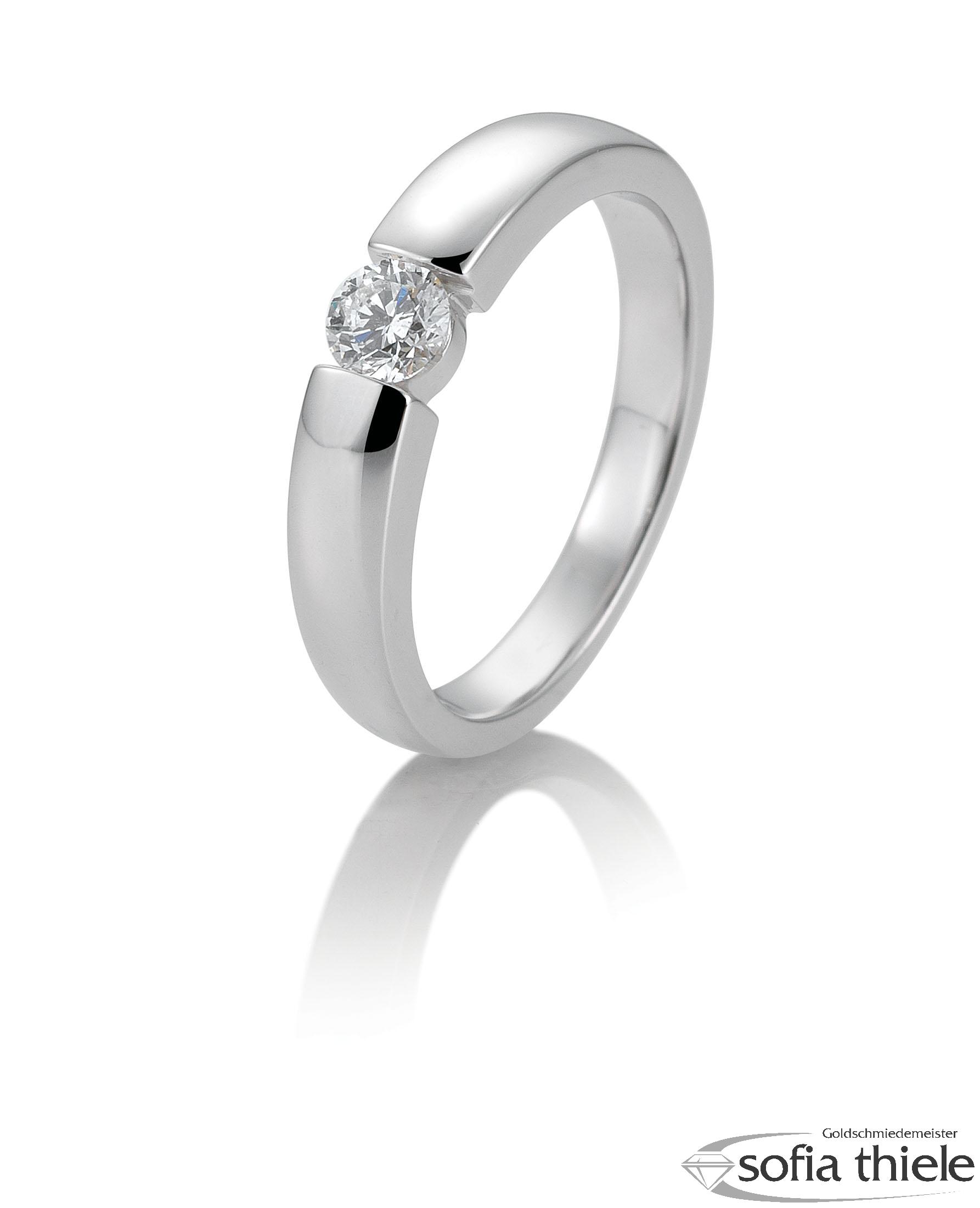 Damenring Platin mit Diamant B-41-821270-6Pt-L Damenring Platin mit Diamant B-41-821270-6Pt-L