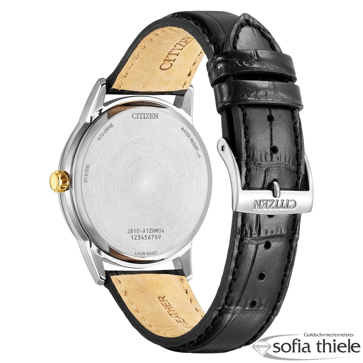 Herrenuhr Lederband Quarz AW1784-16E