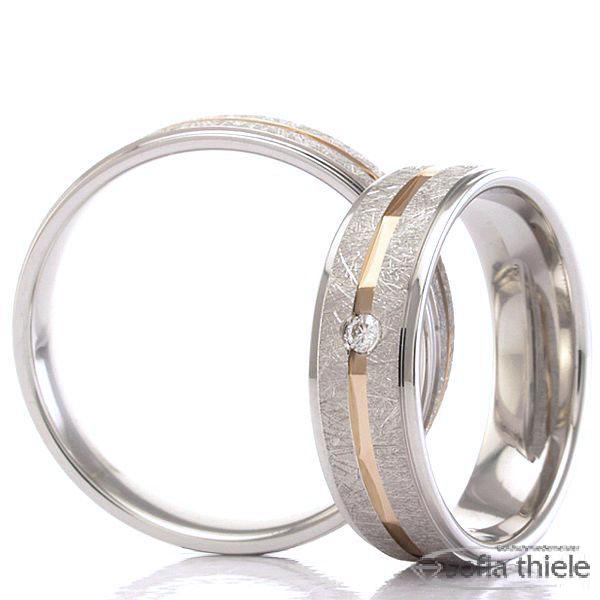 Trauringe Silber Paar F-30122-060