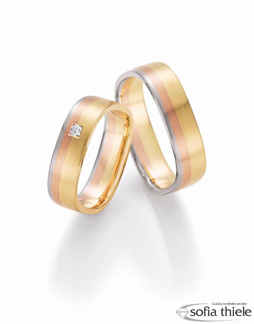 Trauringe Gold Paar 66-44030-040