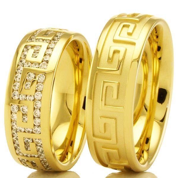 Trauringe Gold Paar 02-50090-100