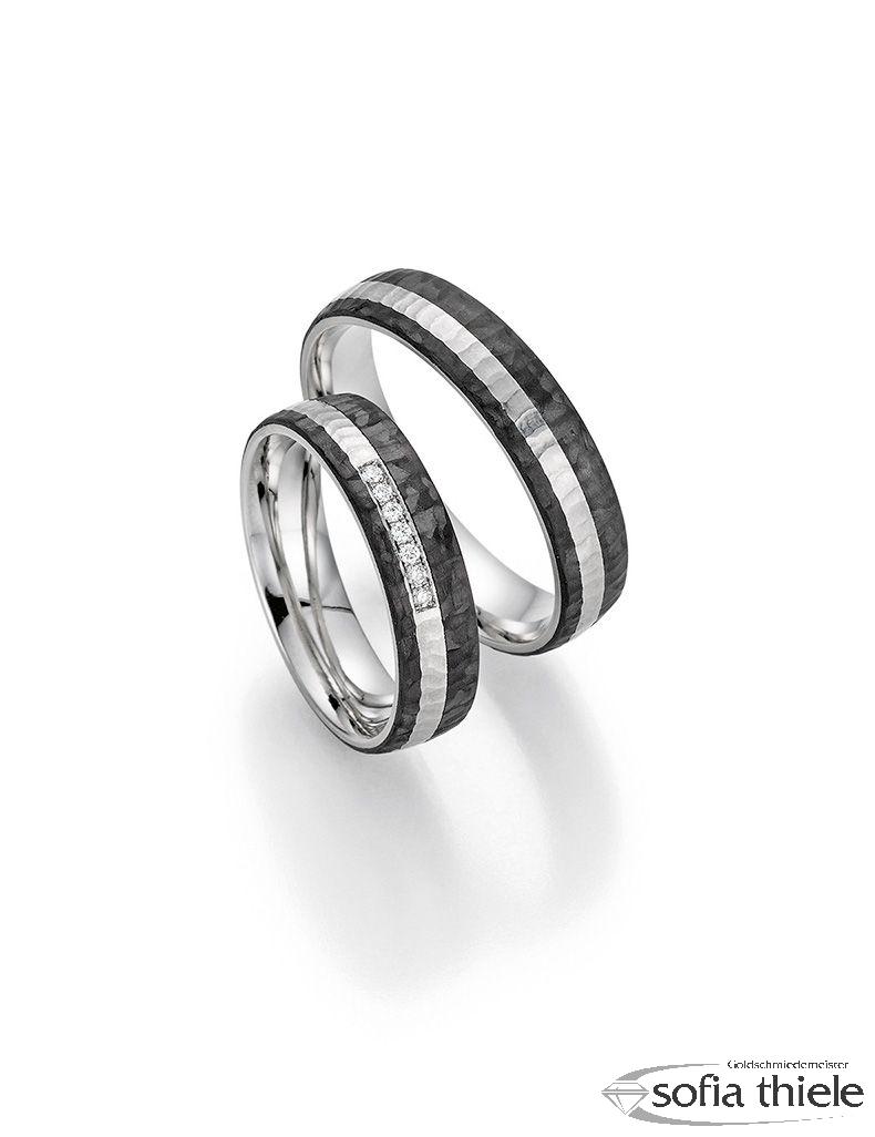 Trauringe Platin Paar F-01490-051