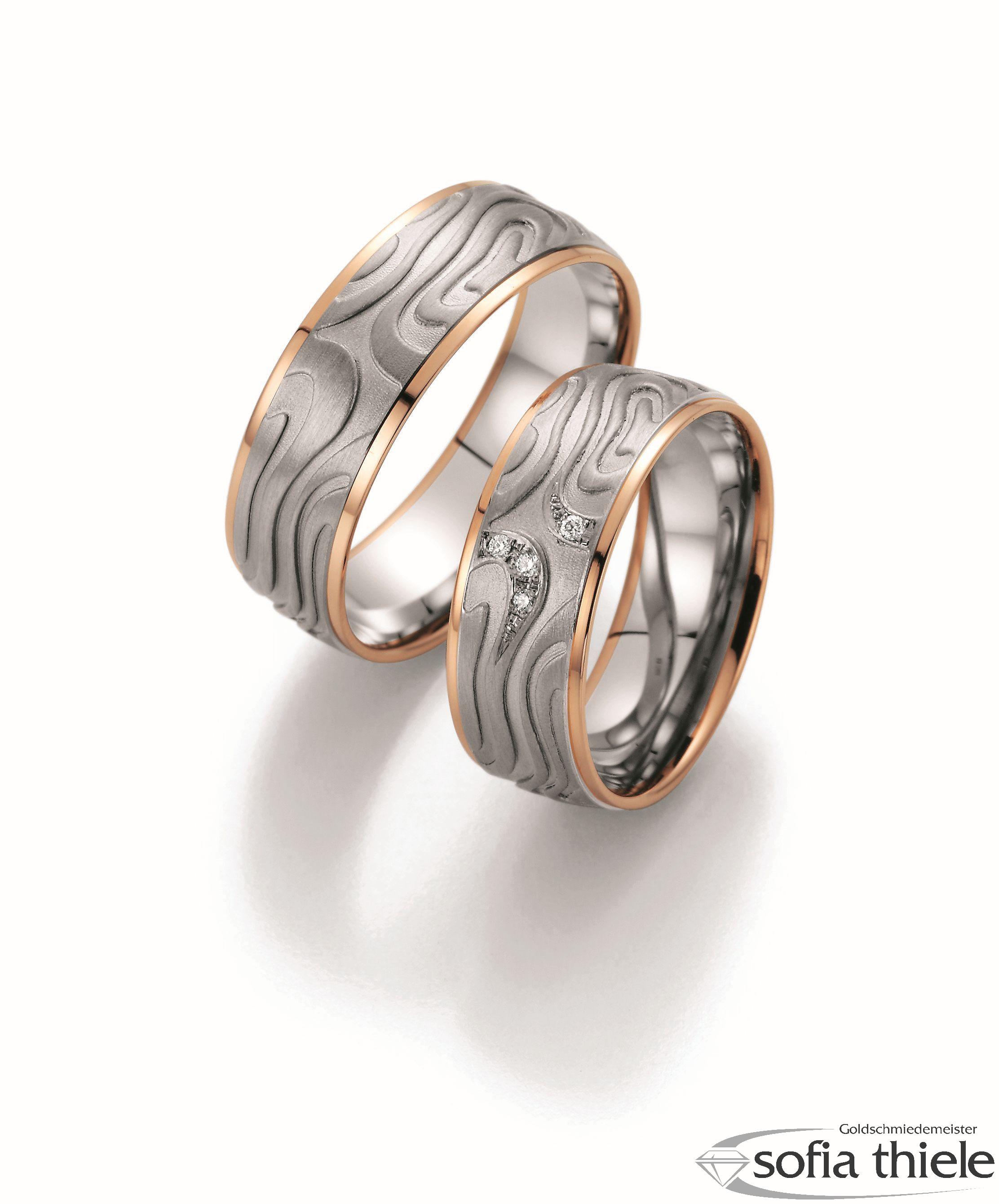 Trauring Palladium Paar 88423-070 Trauring Palladium Paar 88423-070