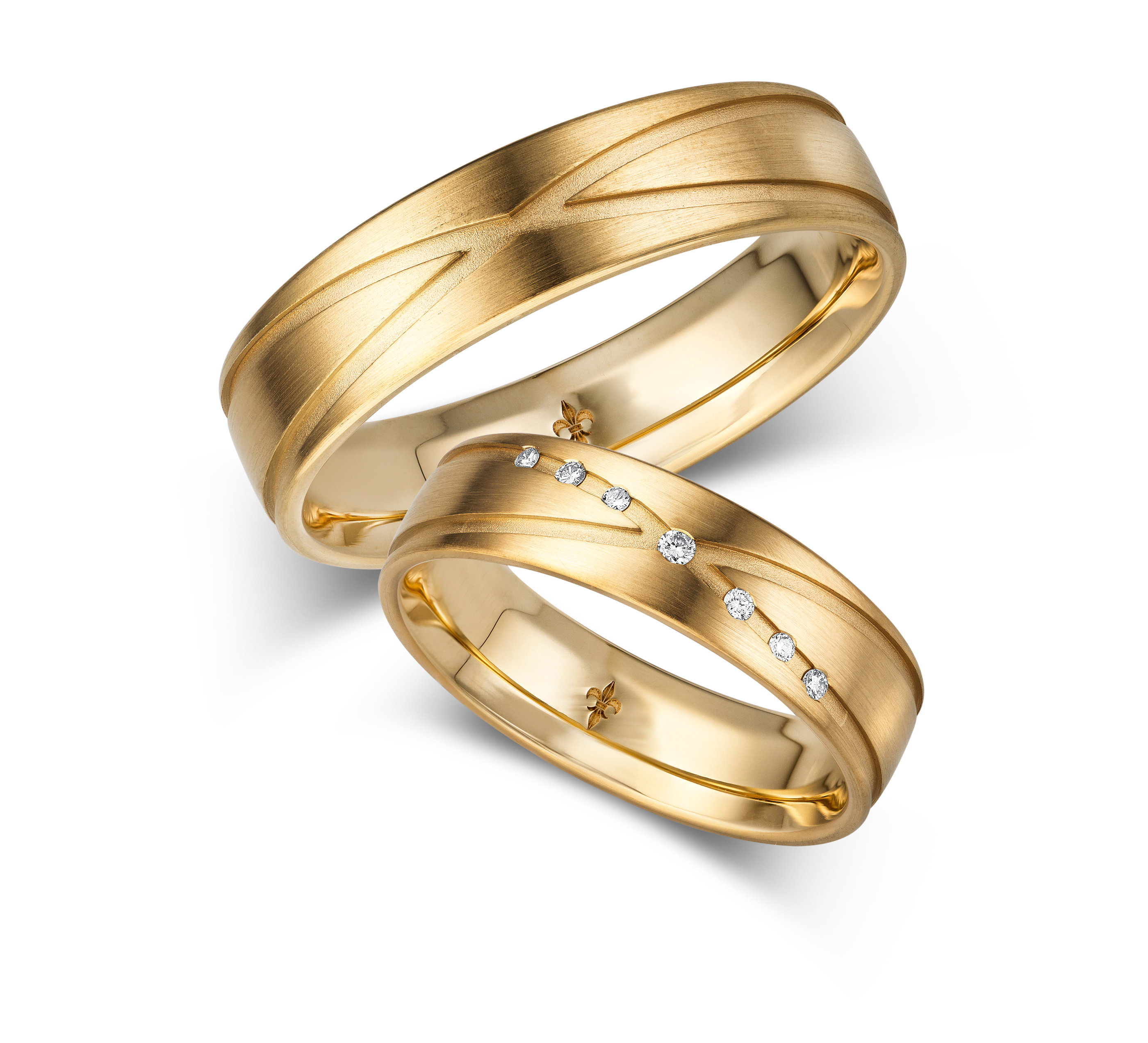 Trauringe Gold Paar TR-00016G