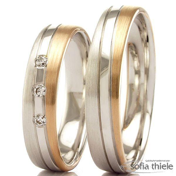 Trauringe Gold Paar R-146