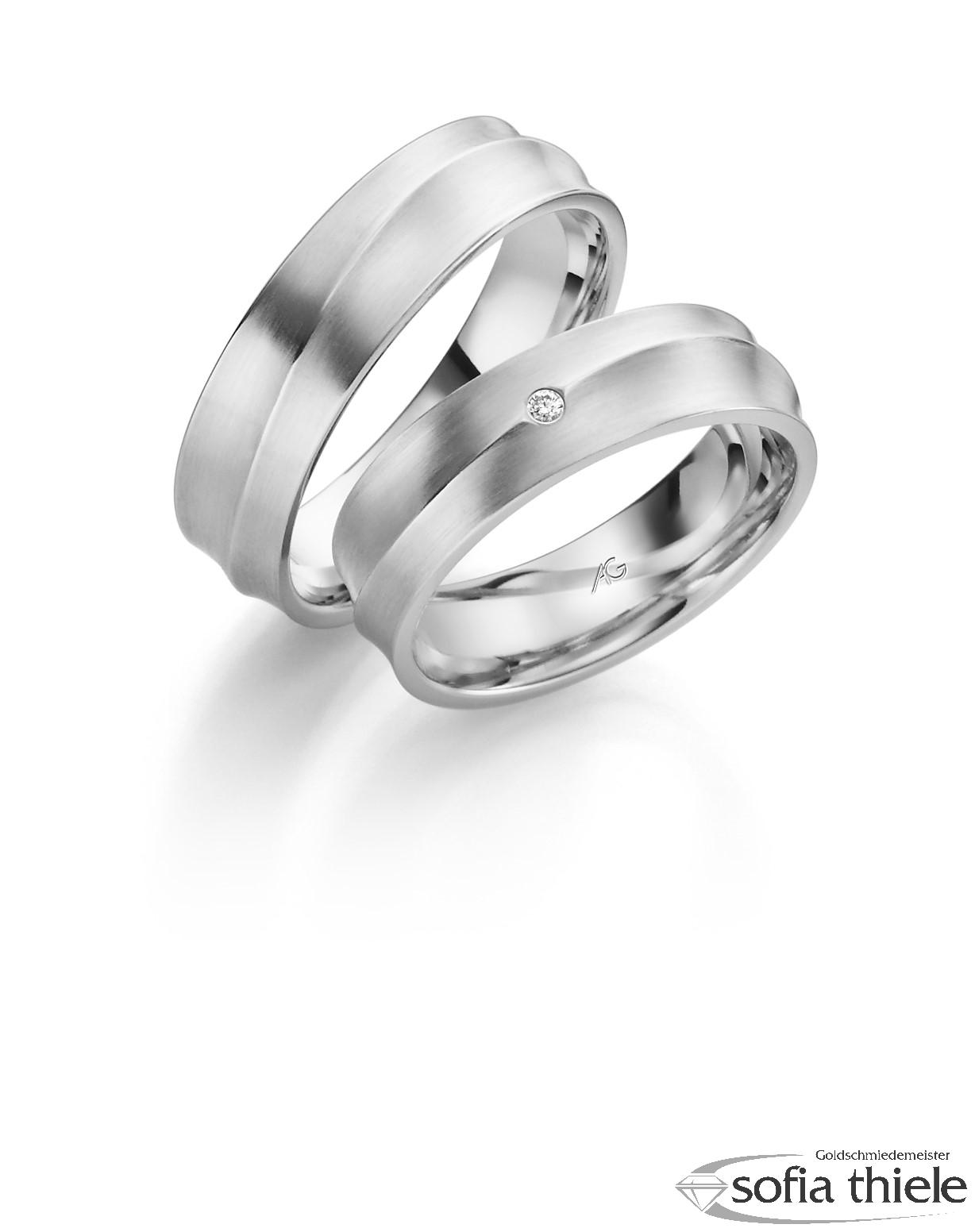 Trauringe Gold Paar G-28639-6