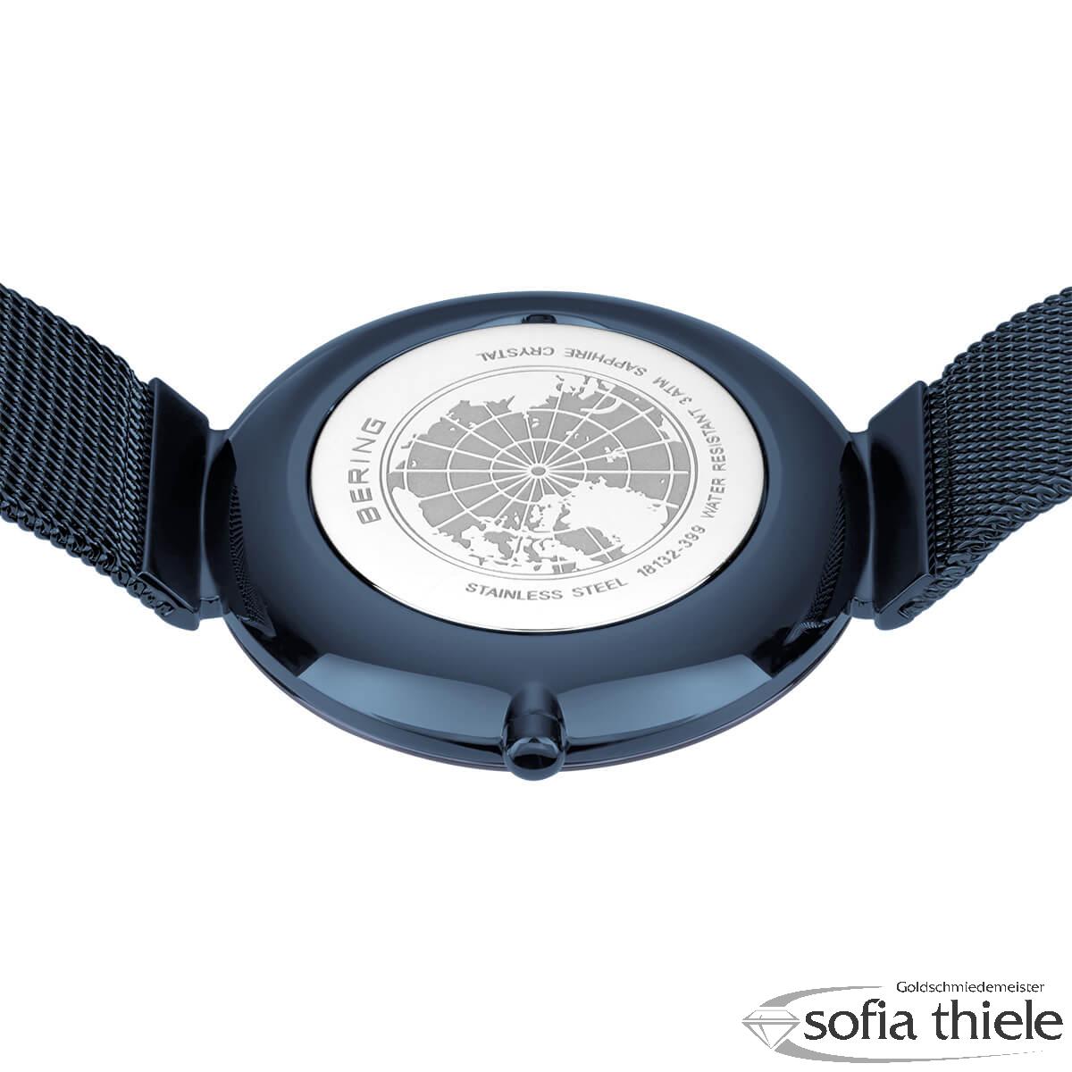 Damenuhr Metallband Quarz 18132-399