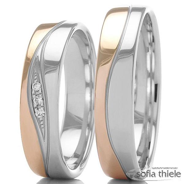 Trauringe Gold Paar F-07532-050