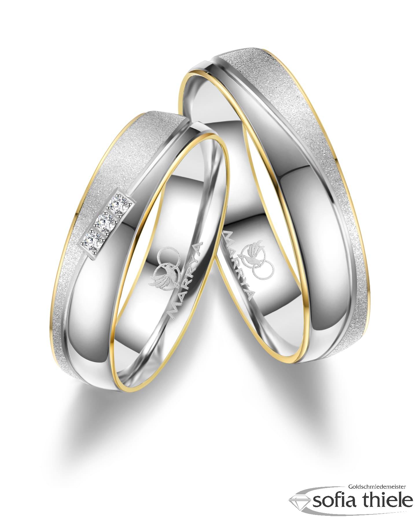 Trauringe Gold Paar GO-43 Trauringe Gold Paar GO-43