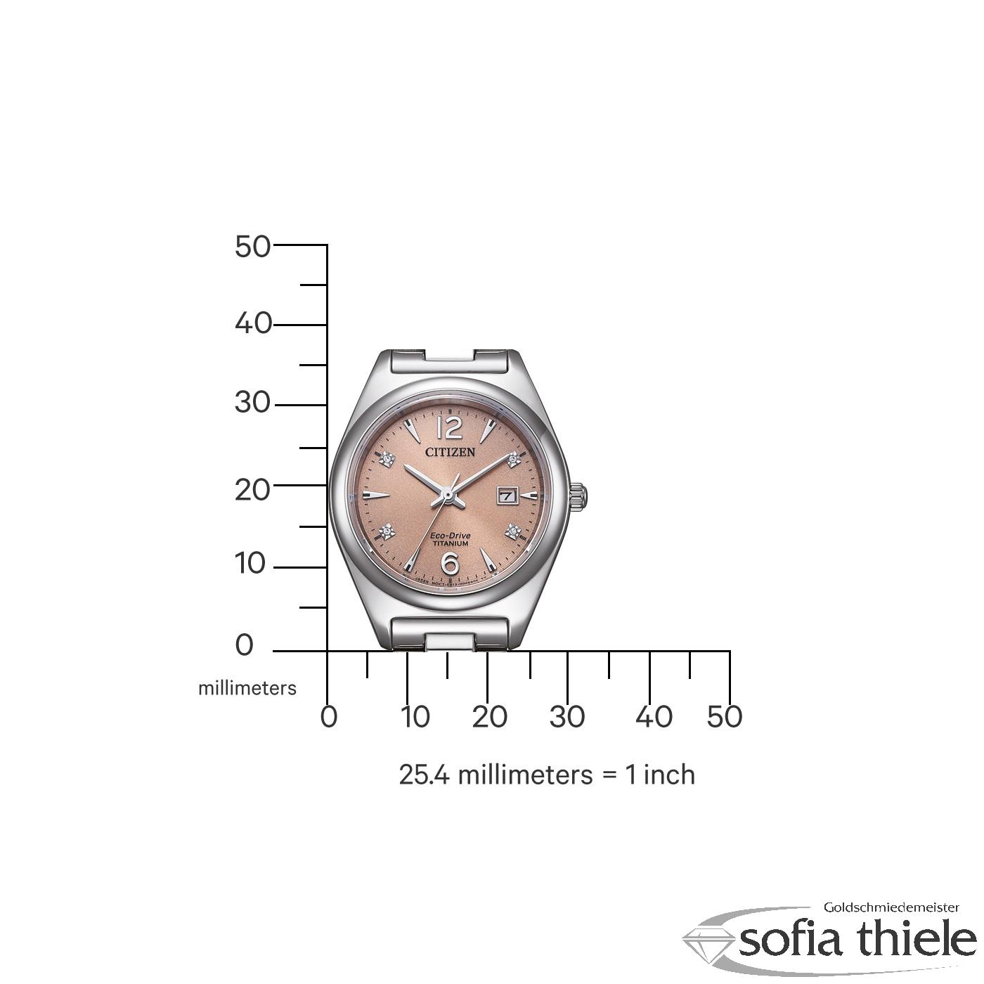 Damenuhr Titan Quarz EW2601-81Z