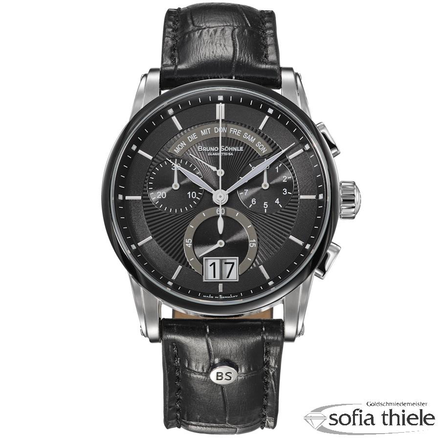 Herrenuhr Lederband Quarz 17-73117-741