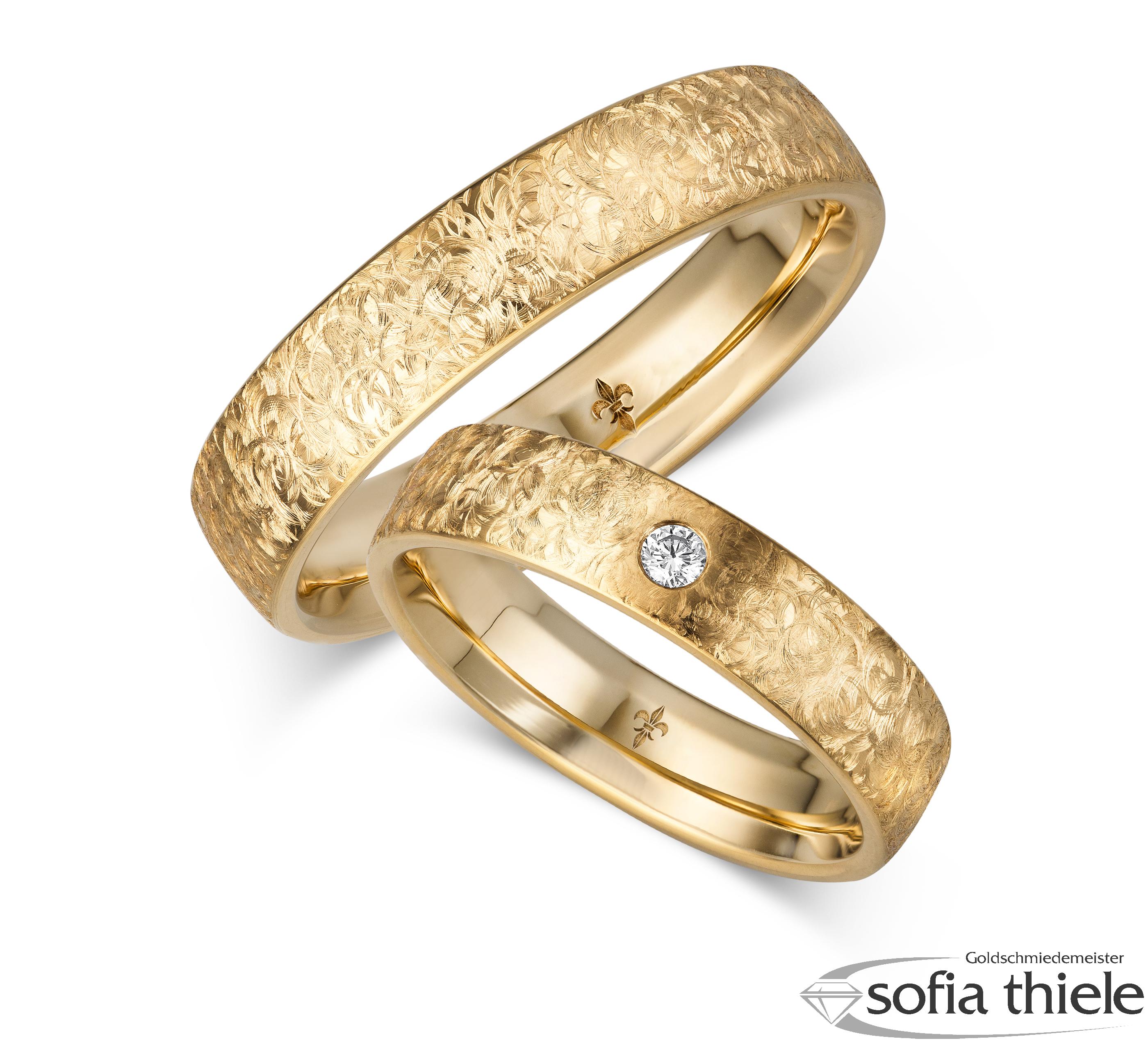 Trauringe Gold Paar TR-00039G