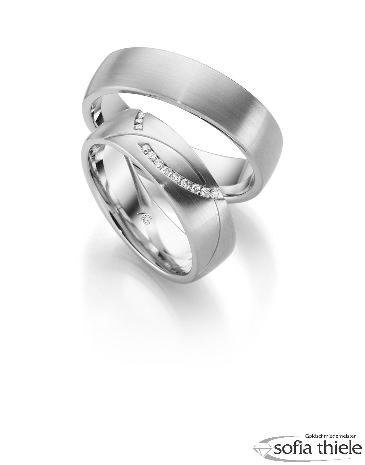 Trauringe Gold Paar G-28636-6