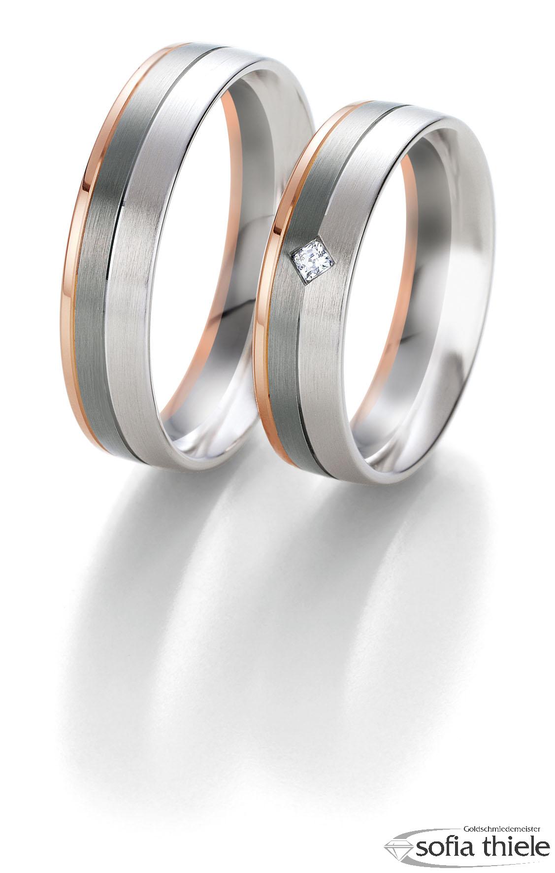 Trauringe Gold Paar B-48-06335-36