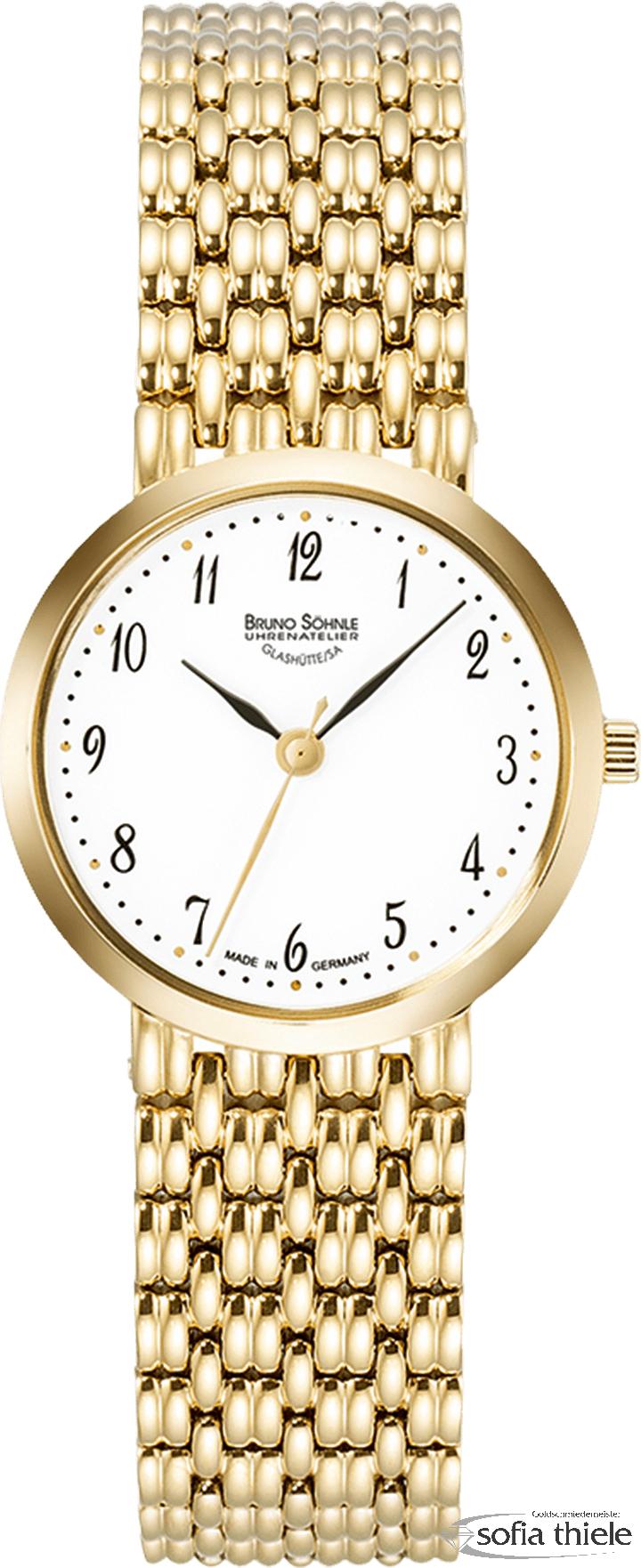 Damenuhr Metallband Quarz 17-33169-922