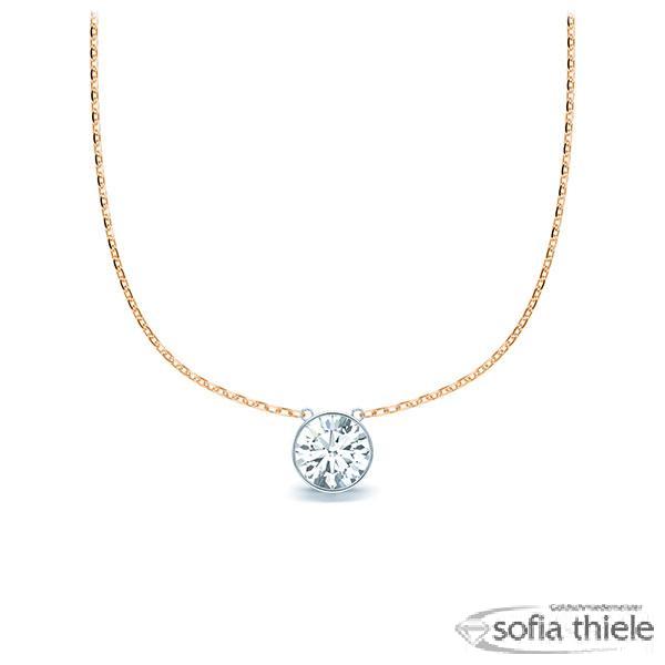 Kette-Collier Gold mit Diamanten RU-1583-7-RW