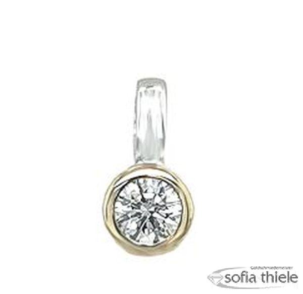 Kettenanhänger Gold m. Diamant 31-80047-0