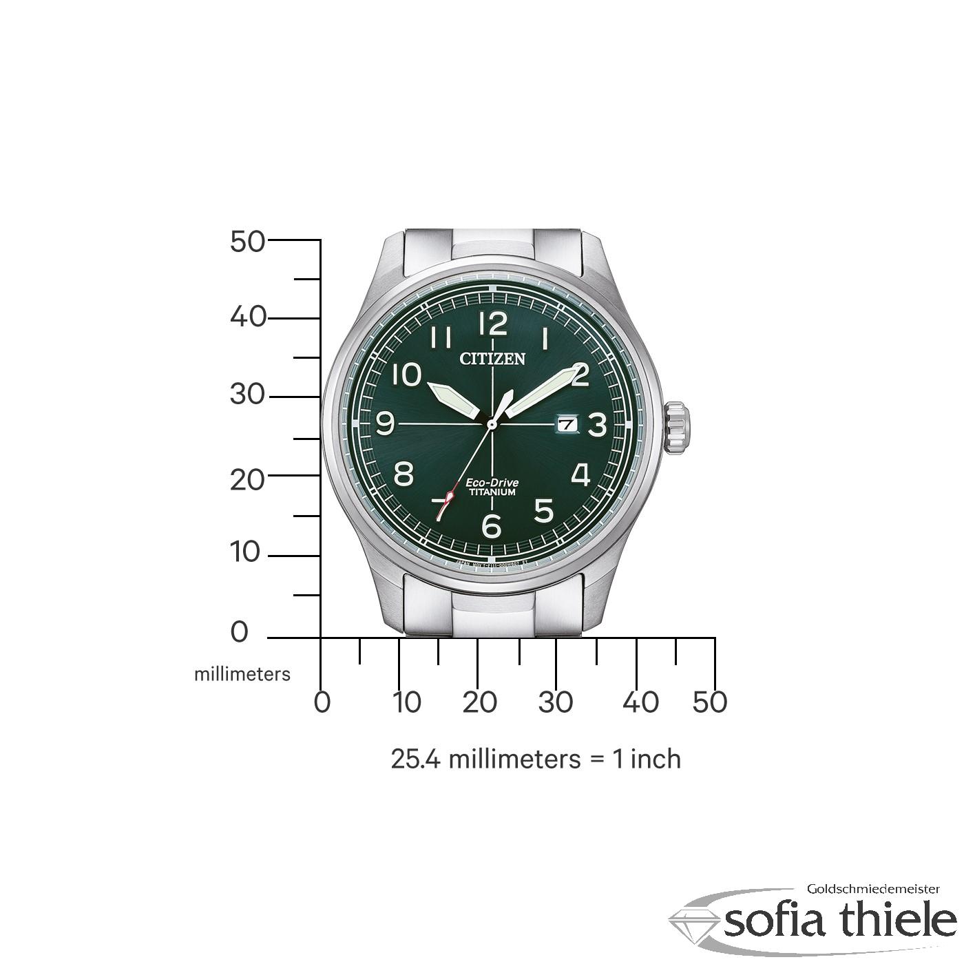 Herrenuhr Titan Quarz BM7570-80X