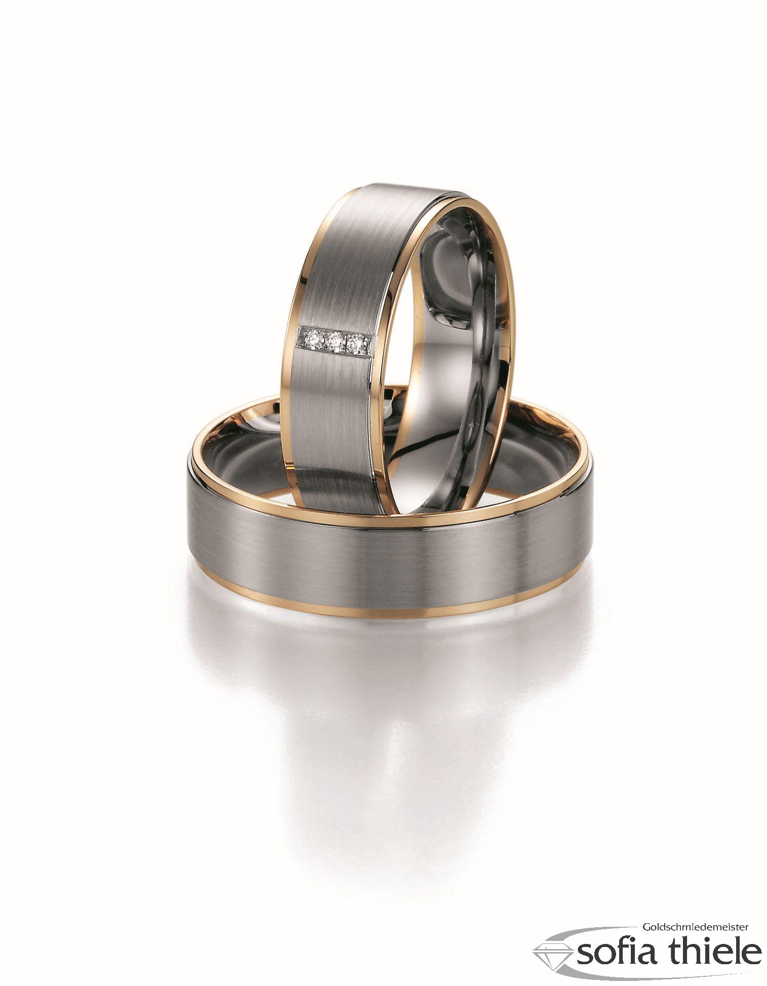 Trauring Palladium Paar 88405 Trauring Palladium Paar 88405