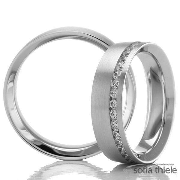 Trauring Palladium Paar 49-81656-57