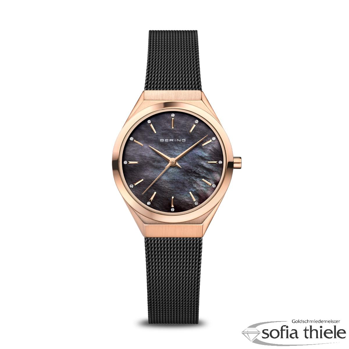 Damenuhr Metallband Quarz 18729-166