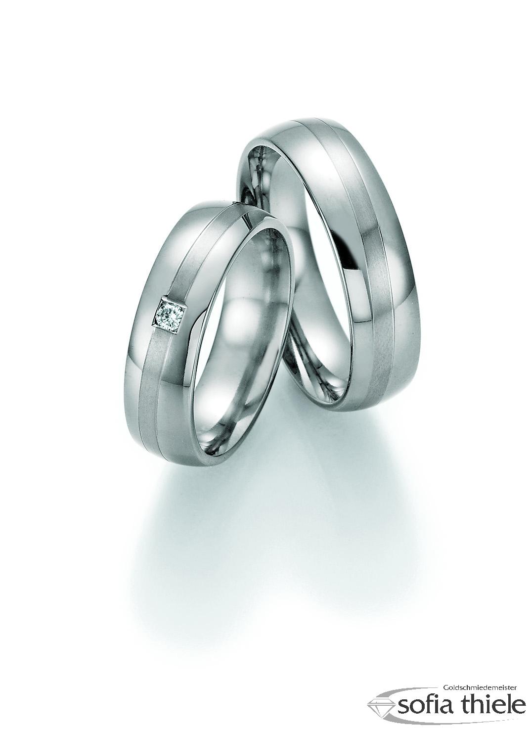 Trauringe Titan Paar 77-20110-060