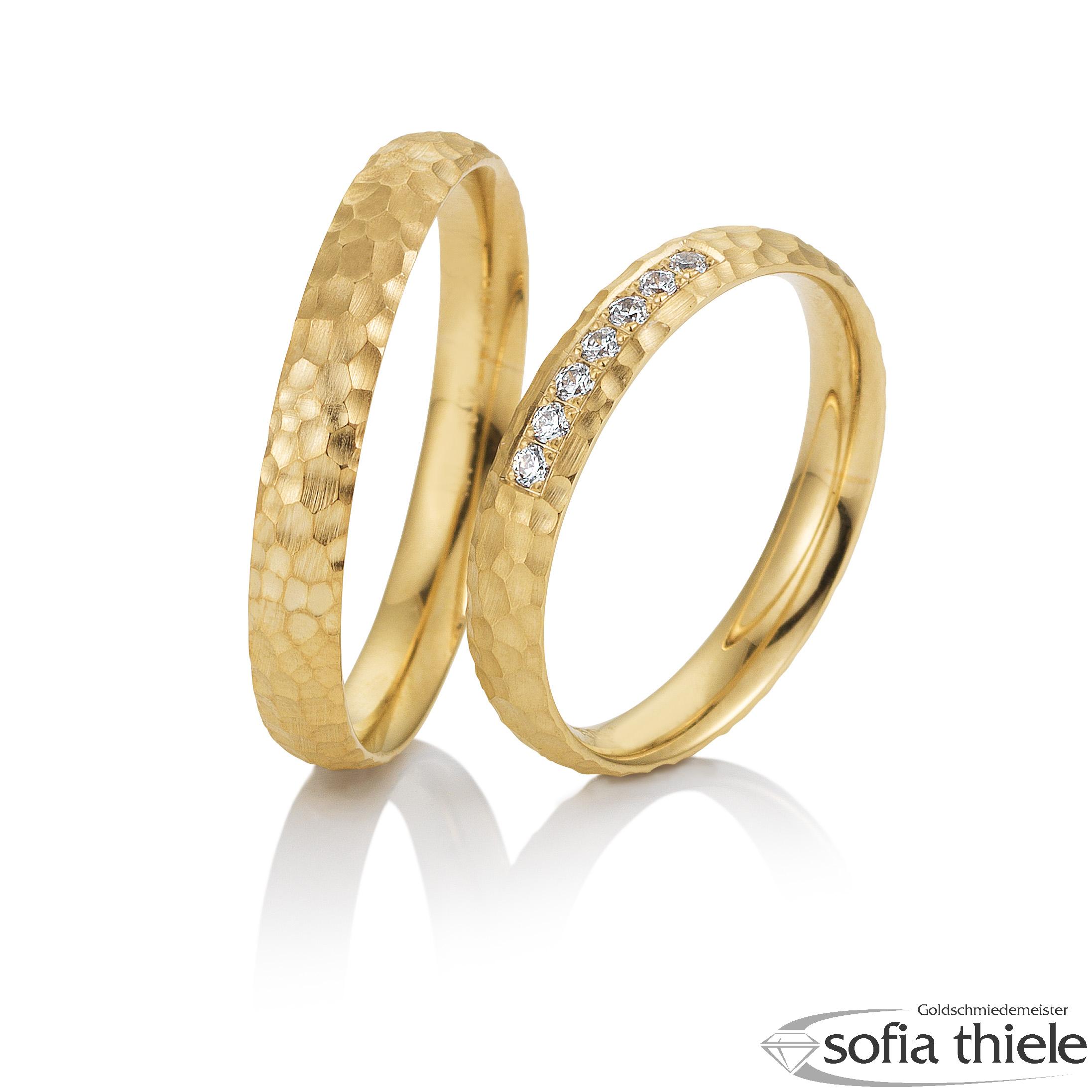 Trauringe Gold Paar 49-81779-375G