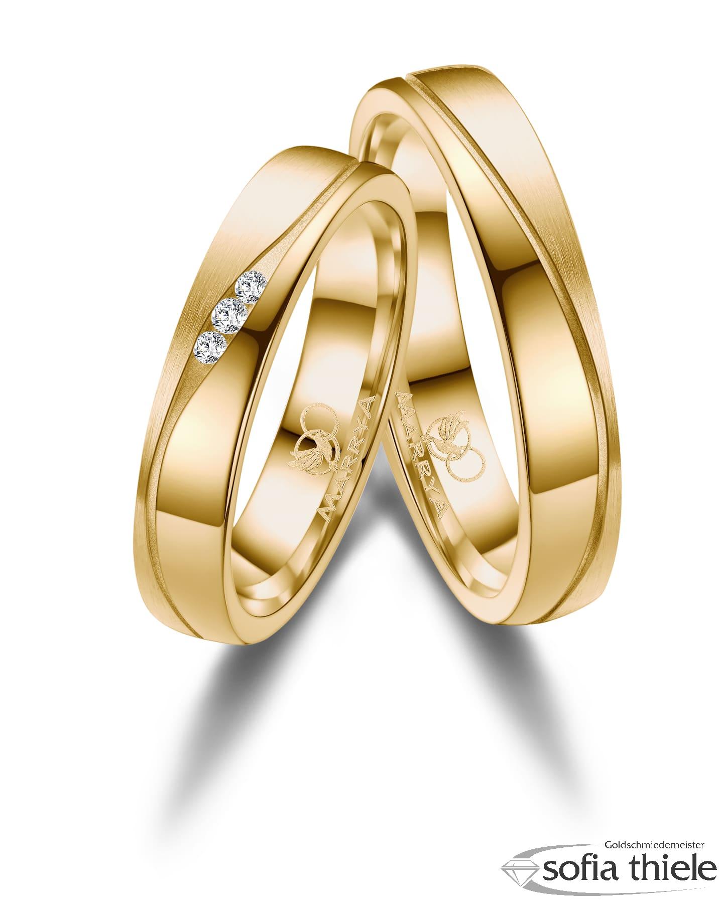 Trauringe Titan Paar TI-35 Trauringe Titan Paar TI-35