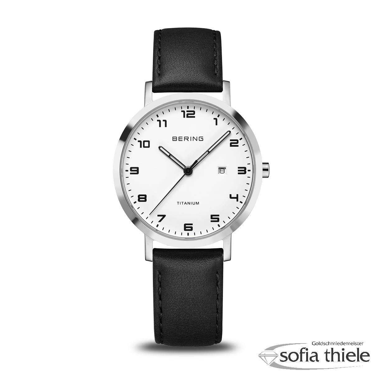 Damenuhr Lederband Quarz 18634-404 Damenuhr Lederband Quarz 18634-404