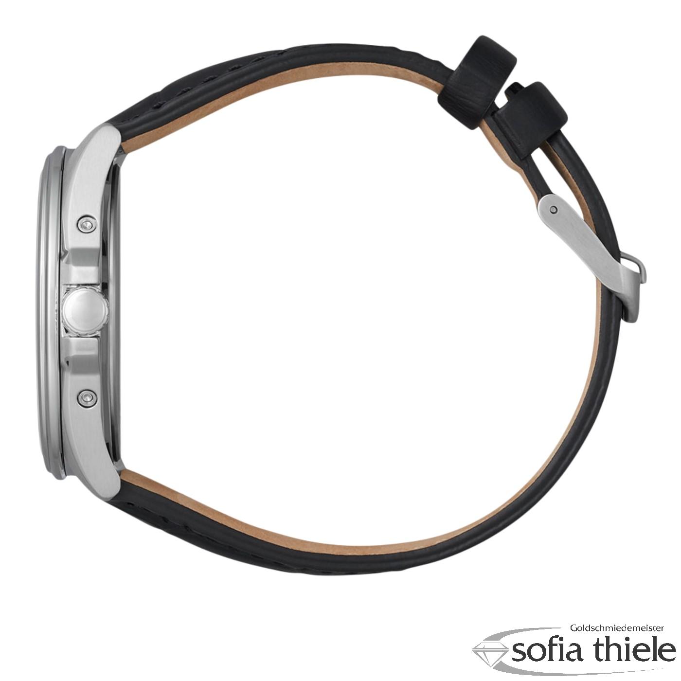 Herrenuhr Lederband Funk CB0250-17A