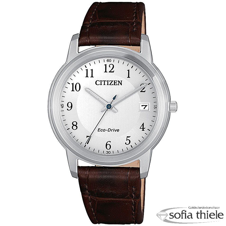 Damenuhr Lederband Quarz FE6011-14A