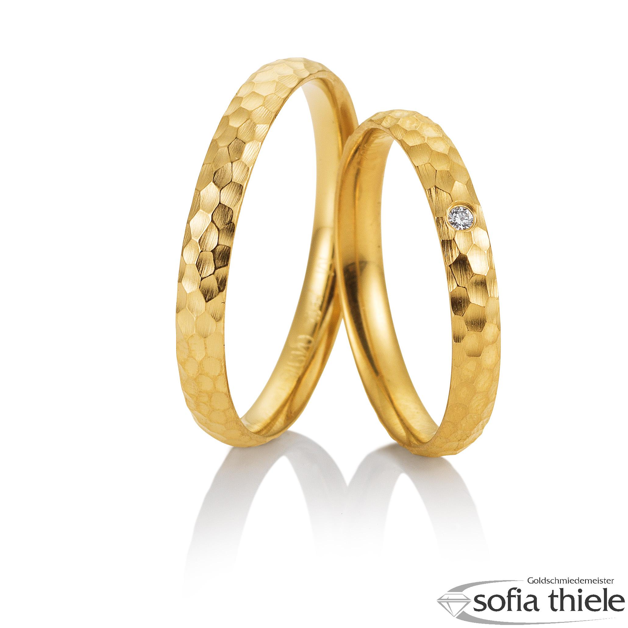 Trauringe Gold Paar 49-81775-375G