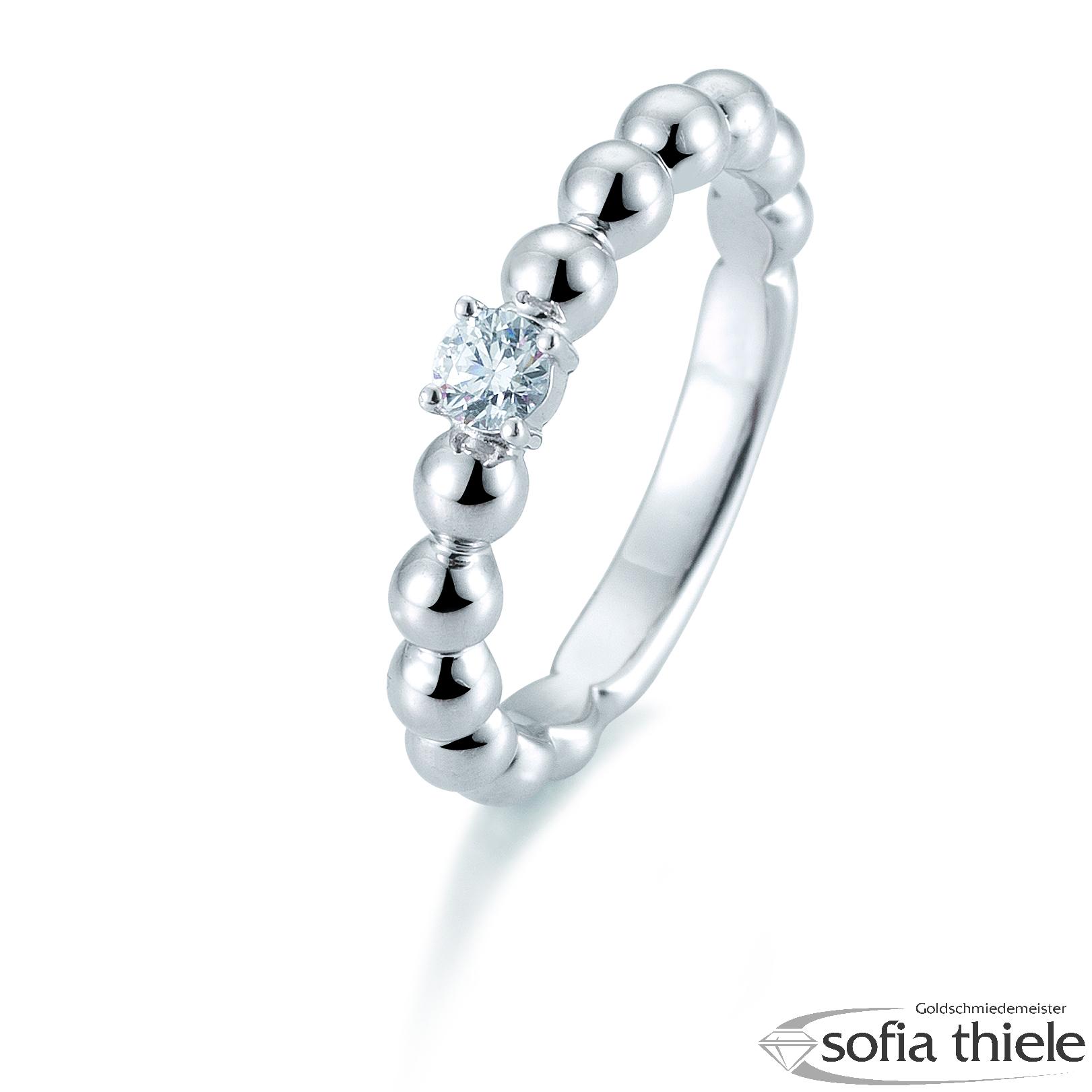 Damenring Platin mit Diamant B-41-059760-6Pt-L Damenring Platin mit Diamant B-41-059760-6Pt-L