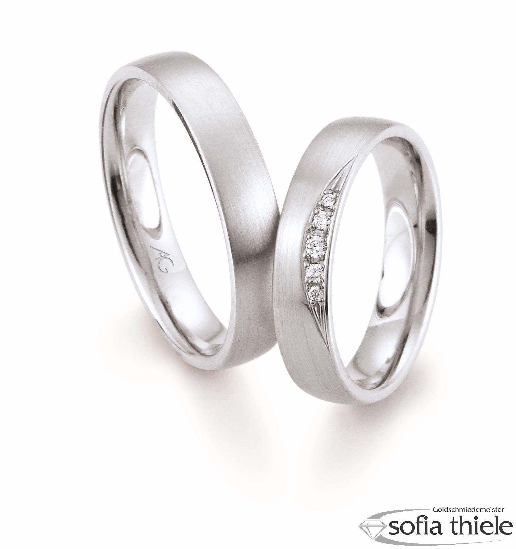 Trauringe Gold Paar G-28486-4,5