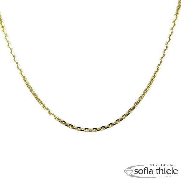 Kette-Collier Gold ohne Besatz 0435.1-45