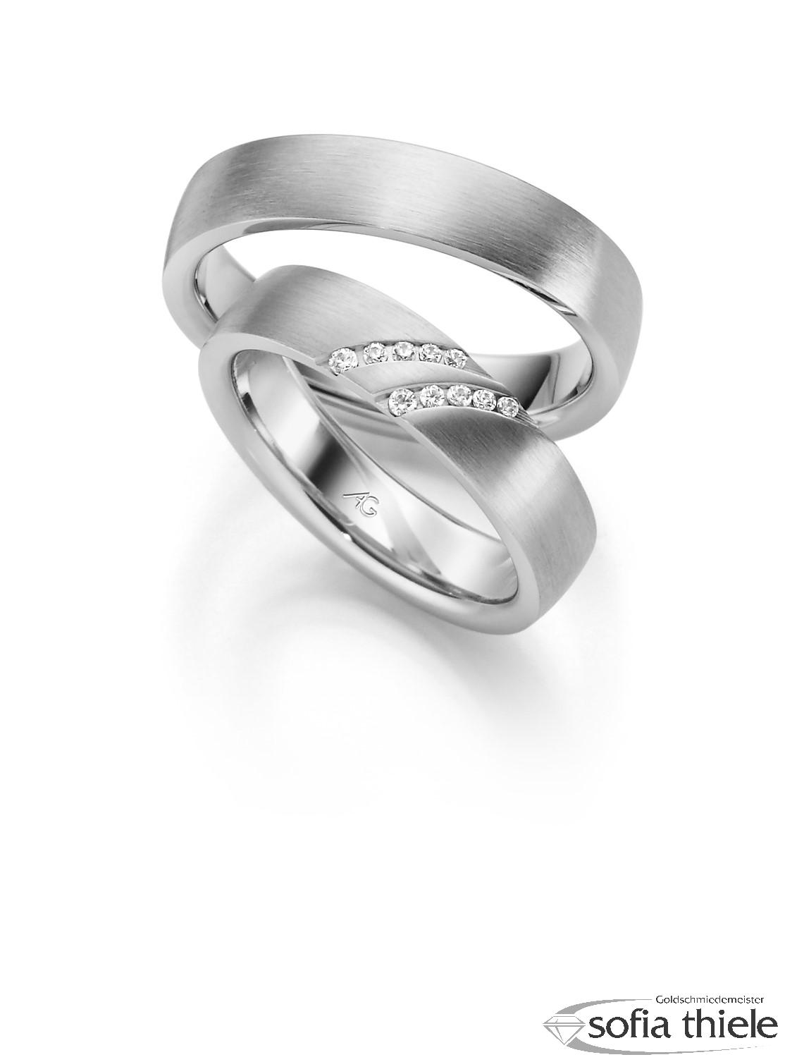 Trauringe Gold Paar G-28634-5