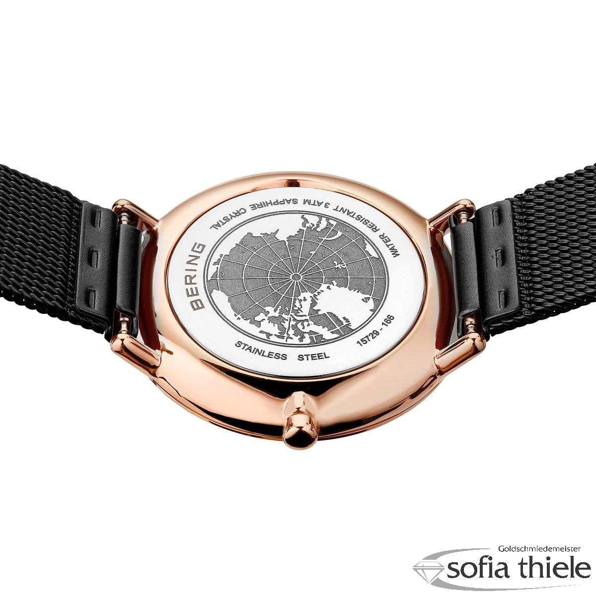 Damenuhr Metallband Quarz 15729-166