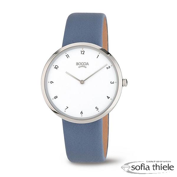 Damenuhr Lederband Quarz 3309-07